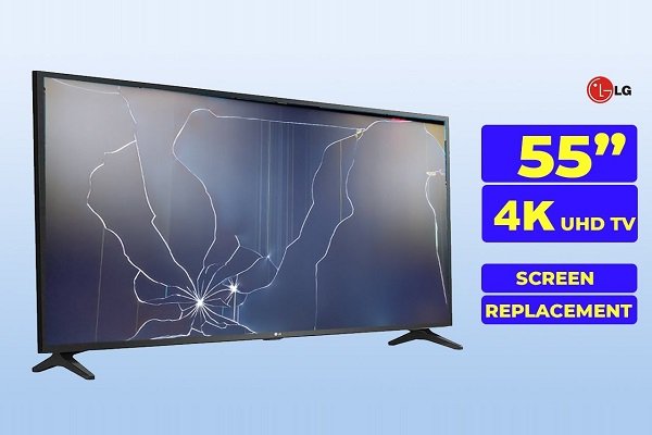 4K LED TV Display Replacement
